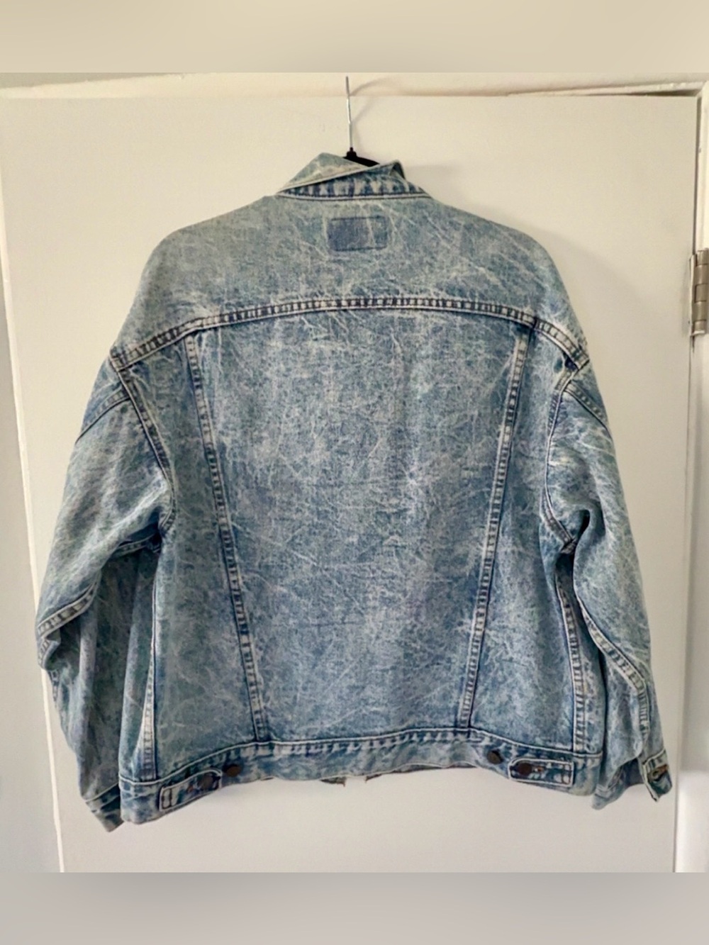 Vintage 80s Levi’s 70507-0219 Acid Wash Denim Jacket Made in USA - Picture 2 of 5